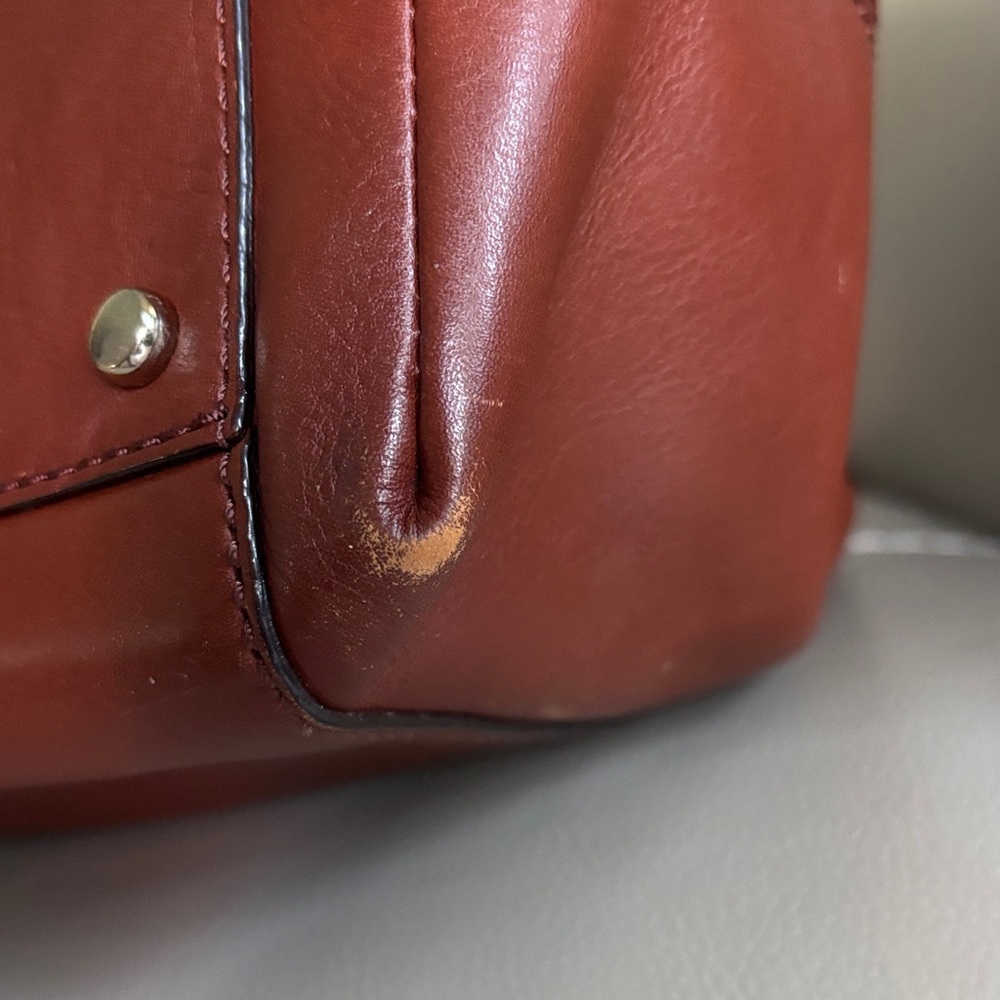 Kate Spade Caramel Brown Satchel - Picture 10 of 14